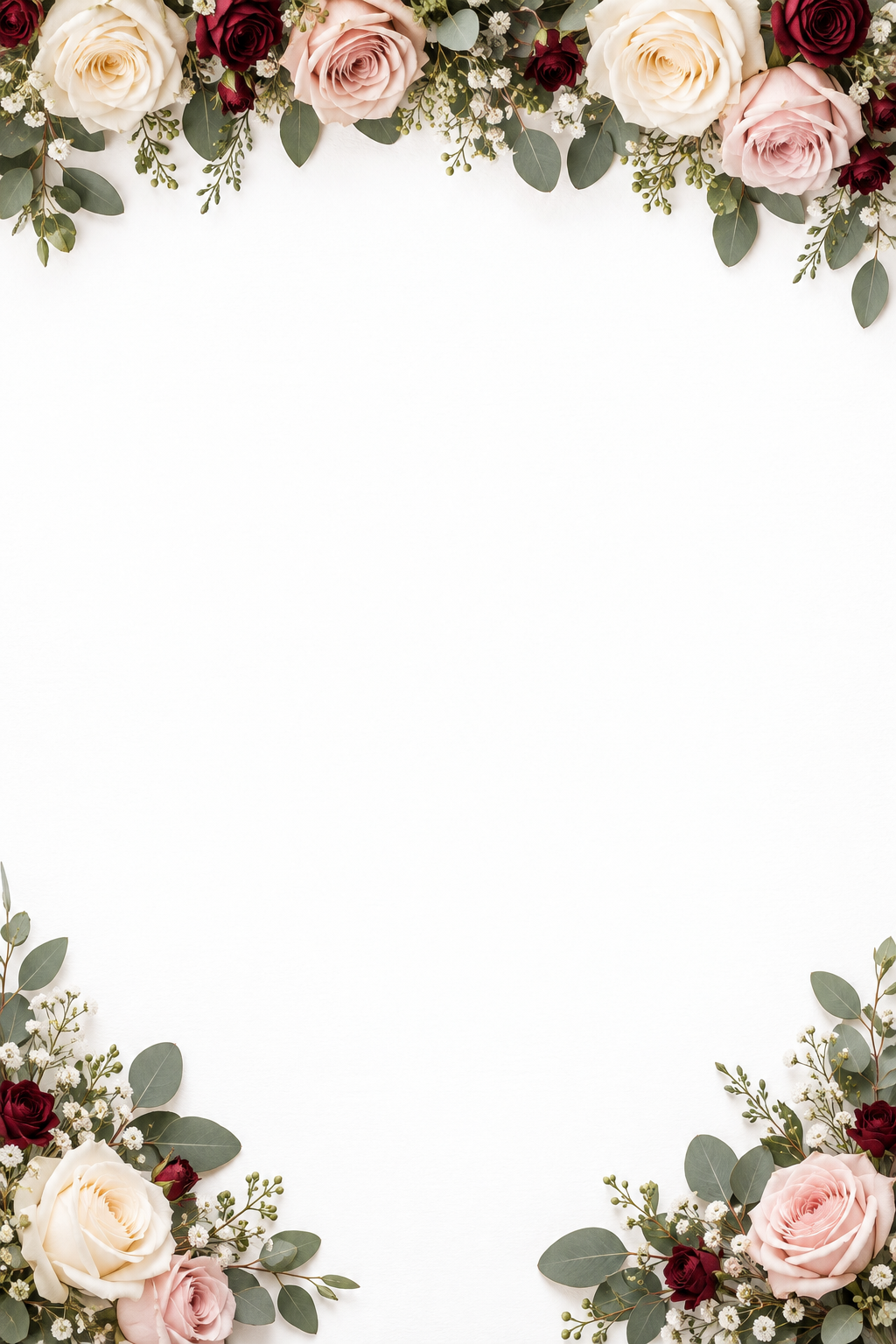 Engagement · together begins — design background for a Events QR code template